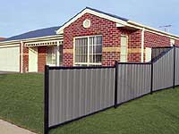 Fencing made from COLORBOND® steel