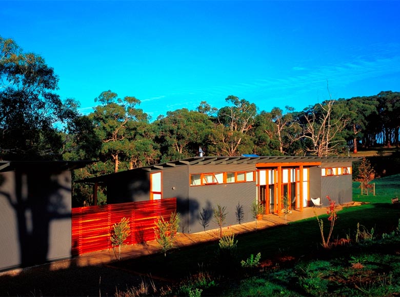 This Farm House At Main Ridge Is Clad In LYSAGHT MINI ORB® In Woodland ...