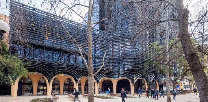 Arts West building Melbourne University Green Star certified project