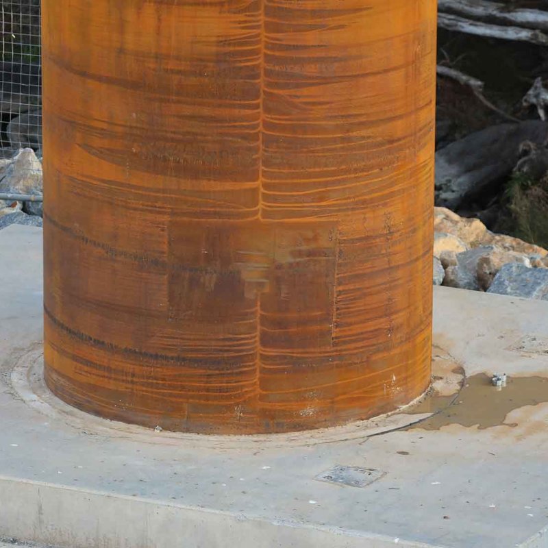 Molonglo River Bridge, REDCOR® weathering steel